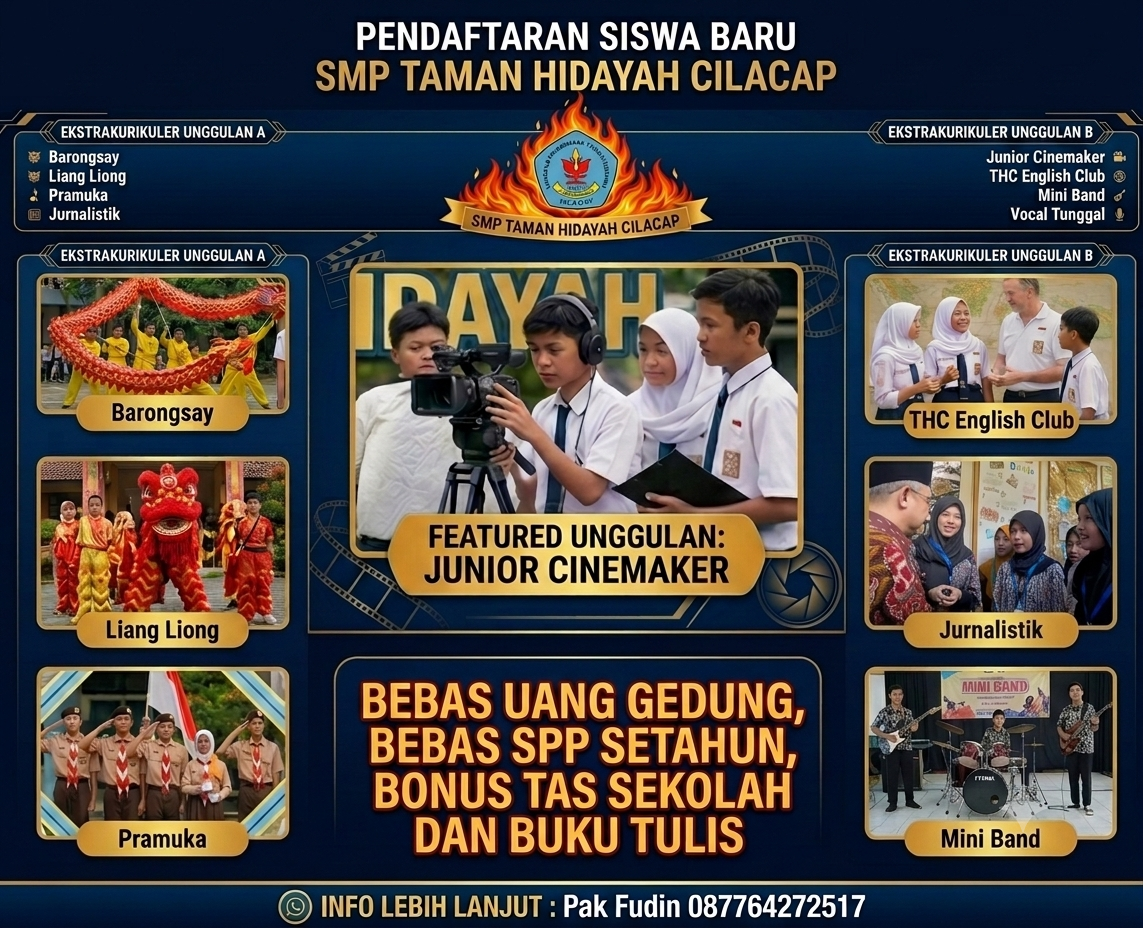 SMP Taman Hidayah Cilacap: Membangun Generasi Cerdas Berkarakter Sejak 1978